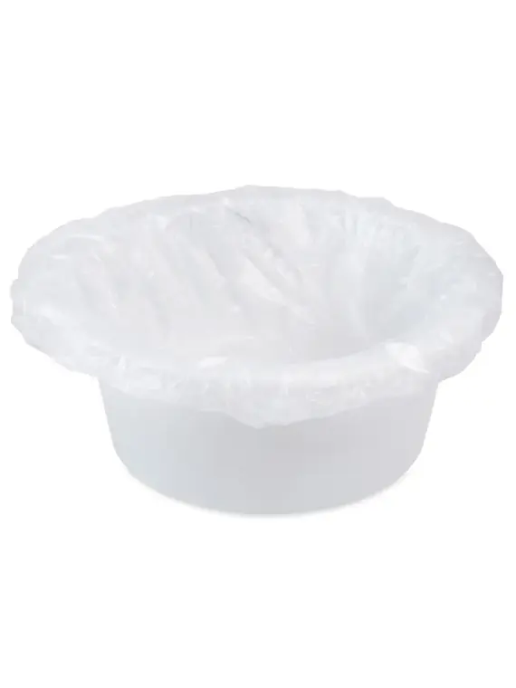Worki foliowe do pedicure HDPE 50cmx50cm + 2 zakładki (50szt)