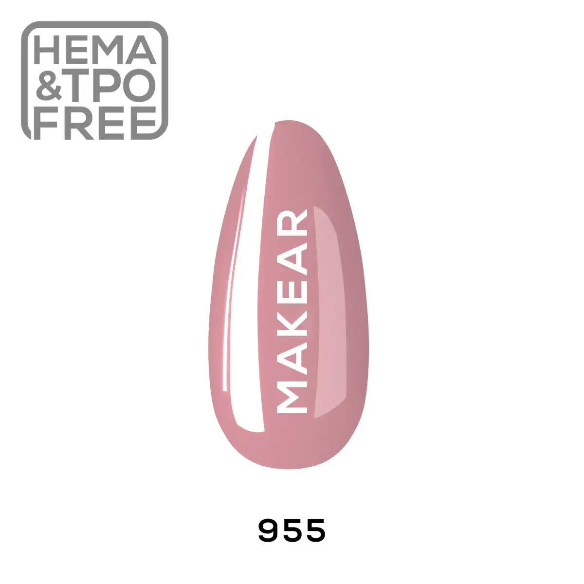 955 Lakier hybrydowy MAKEAR 8 ml