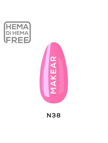 N38 Lakier hybrydowy Makear 8 ml