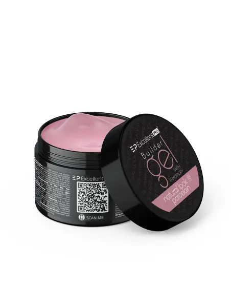 Excellent PRO Builder Gel With Thixotropy Natural Look Porcelain 15g