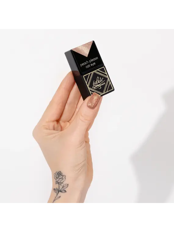 PEACH PLEASE CAT EYE - lakier hybrydowy 7ml