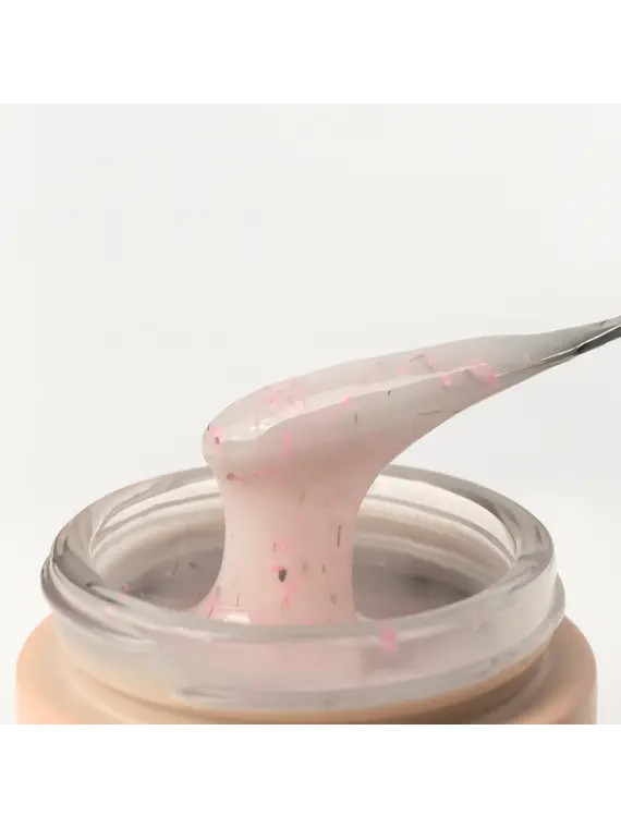 Flower Gel WHITE SAKURA 30g - żel do paznokci z kwiatkami