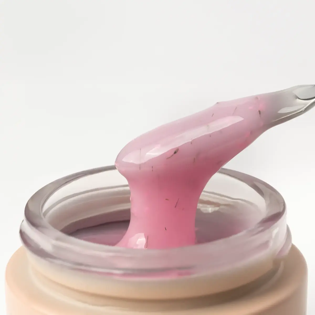 Flower Gel PINK SAKURA 30g - żel budujący z kwiatkami
