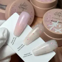 Flower Gel NUDE SAKURA 30g - żel do paznokci z kwiatkami