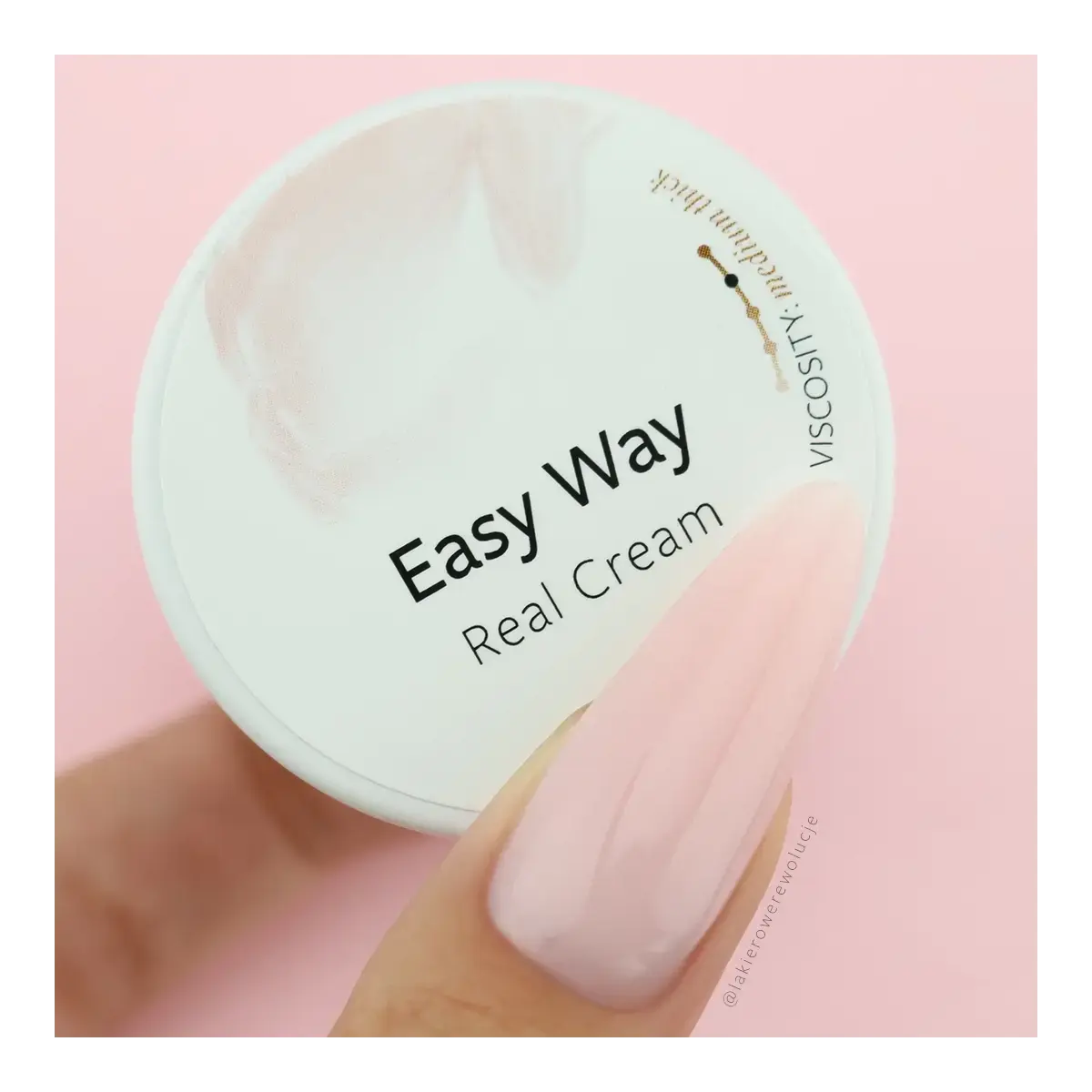 Żel budujący Easy Way Real Cream 15g