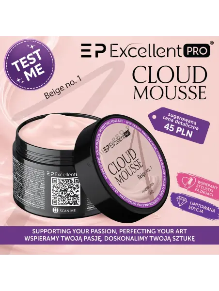 Excellent PRO Cloud Mousse Beige no. 1 50g