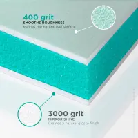 STALEKS EXPERT 51m Blok polerski prostokątny 400/3000 grit (50 szt.)