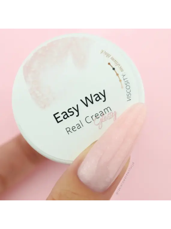 Żel budujący Easy Way Real Cream Glossy 15g