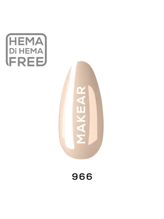 966 Lakier hybrydowy MAKEAR 8 ml
