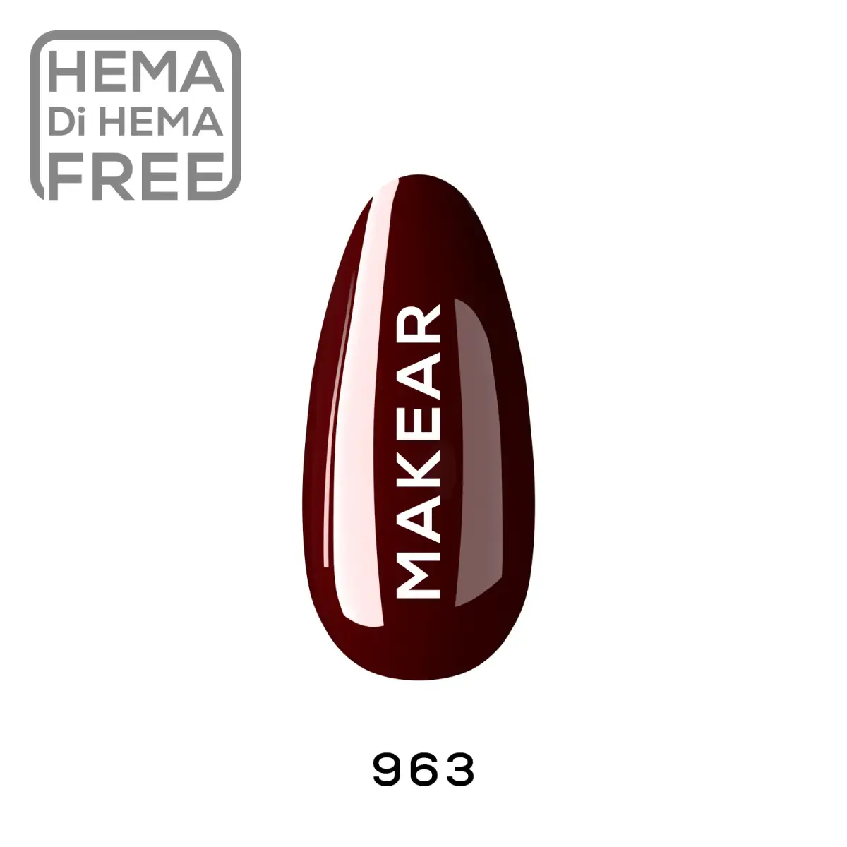 963 Lakier hybrydowy MAKEAR 8 ml