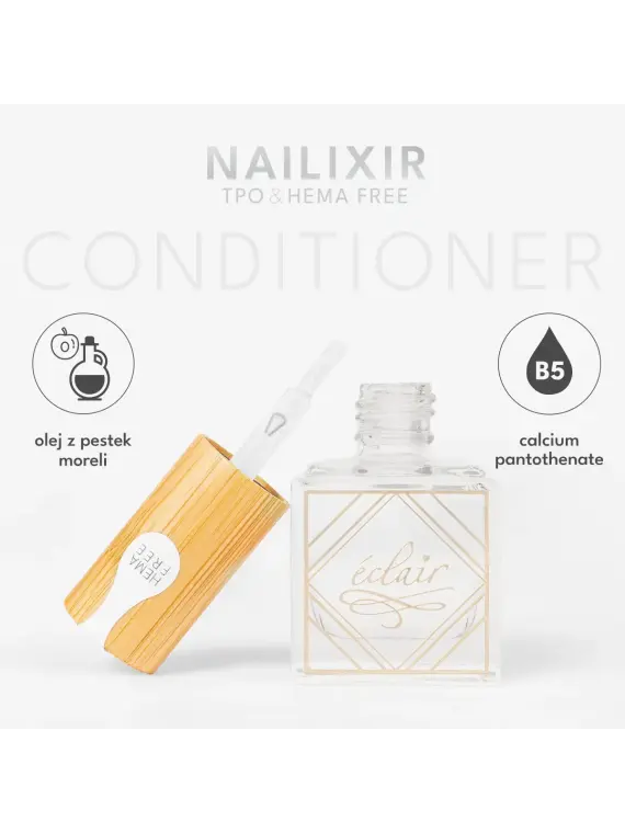 Nailixir CLEAR 10ml - bezbarwna odżywka do paznokci w lakierze