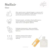Nailixir CLEAR 10ml - bezbarwna odżywka do paznokci w lakierze