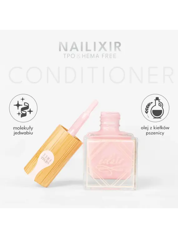 Nailixir PINK INTENSE 10ml - odżywka do paznokci w lakierze