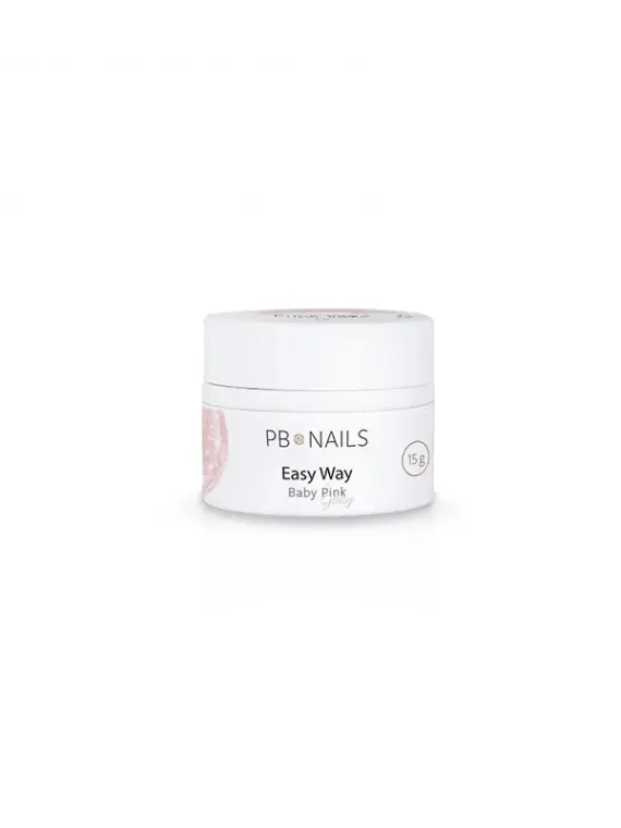 Żel budujący Easy Way Baby Pink Glossy 15g