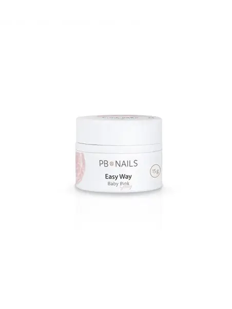 Żel budujący Easy Way Baby Pink Glossy 15g
