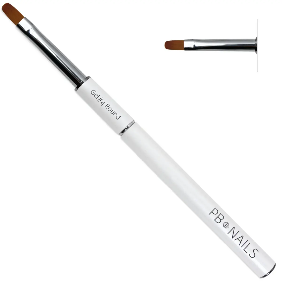 Pędzelek do żelu Gel Brush Round 4