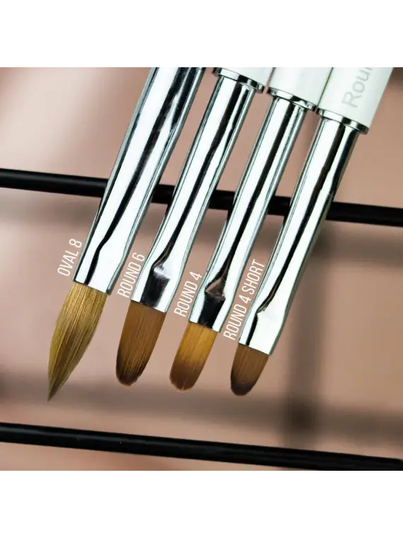 Pędzelek do żelu Gel Brush Round 4