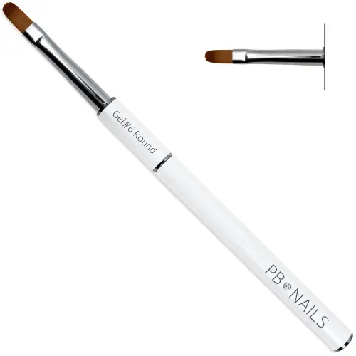 Pędzelek do żelu Gel Brush Round 6