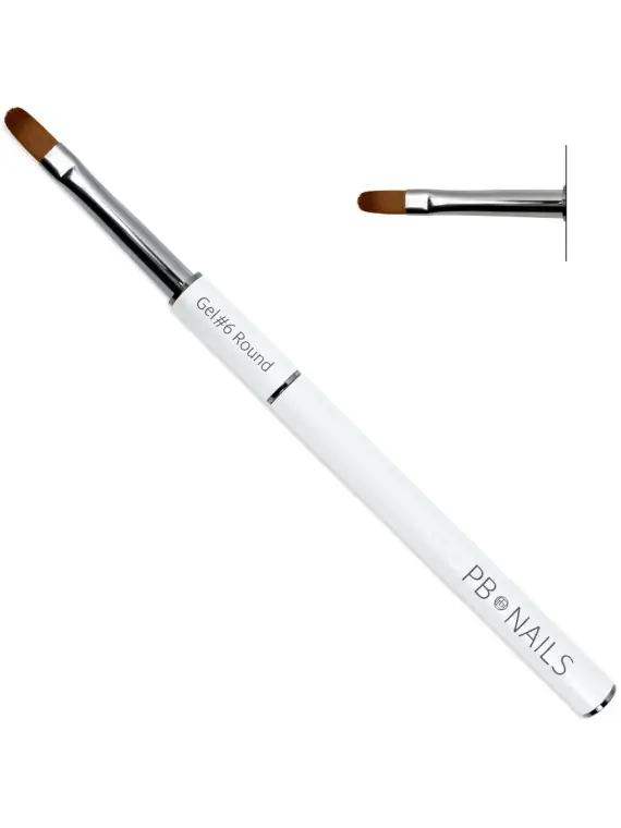 Pędzelek do żelu Gel Brush Round 6