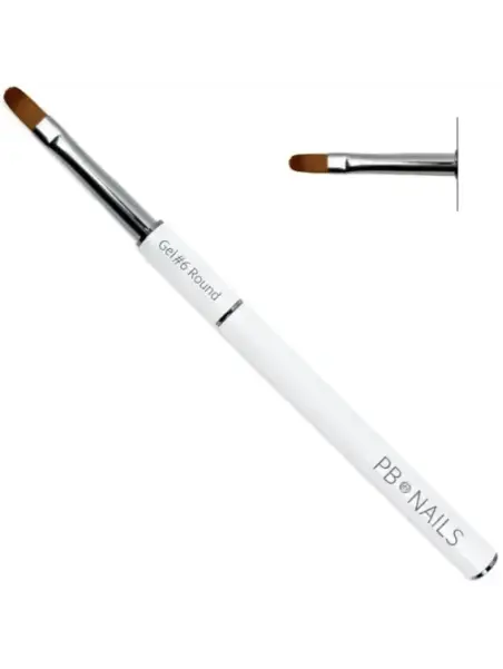 Pędzelek do żelu Gel Brush Round 6