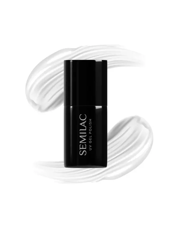 Semilac - lakier hybrydowy 001 Strong White 7ml