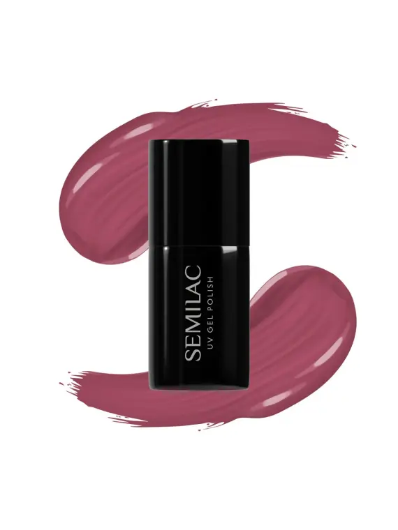 Semilac - lakier hybrydowy 005 Berry Nude 7ml
