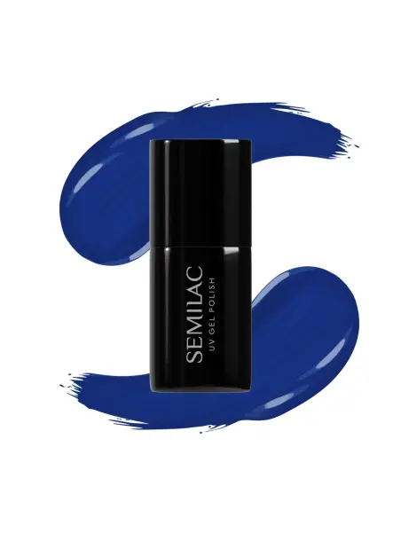 Semilac - lakier hybrydowy 308 Festive Blue 7ml