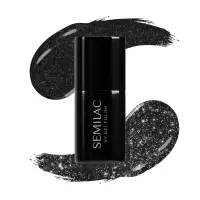 Semilac - lakier hybrydowy 394 Sparkling Midnight Date 7ml