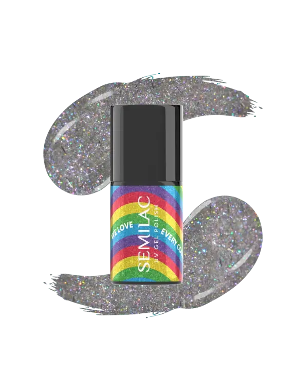 Semilac - lakier hybrydowy 489 Proud Rainbow7ml