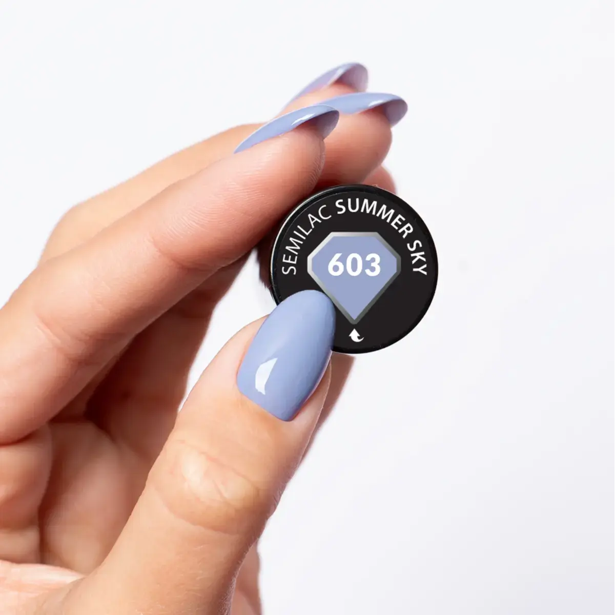 Semilac - lakier hybrydowy 603 Summer Sky 7ml