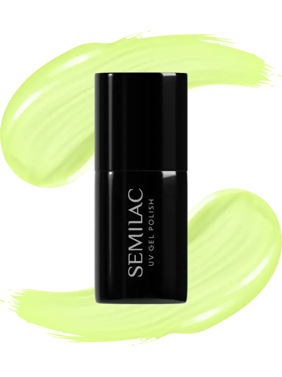Semilac - lakier hybrydowy 604 Luminous Lemon 7ml