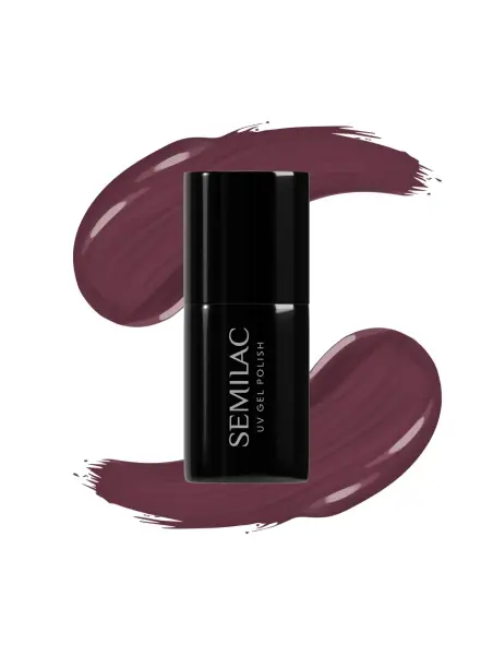 Semilac - lakier hybrydowy 030 Dark Chocolate 7ml