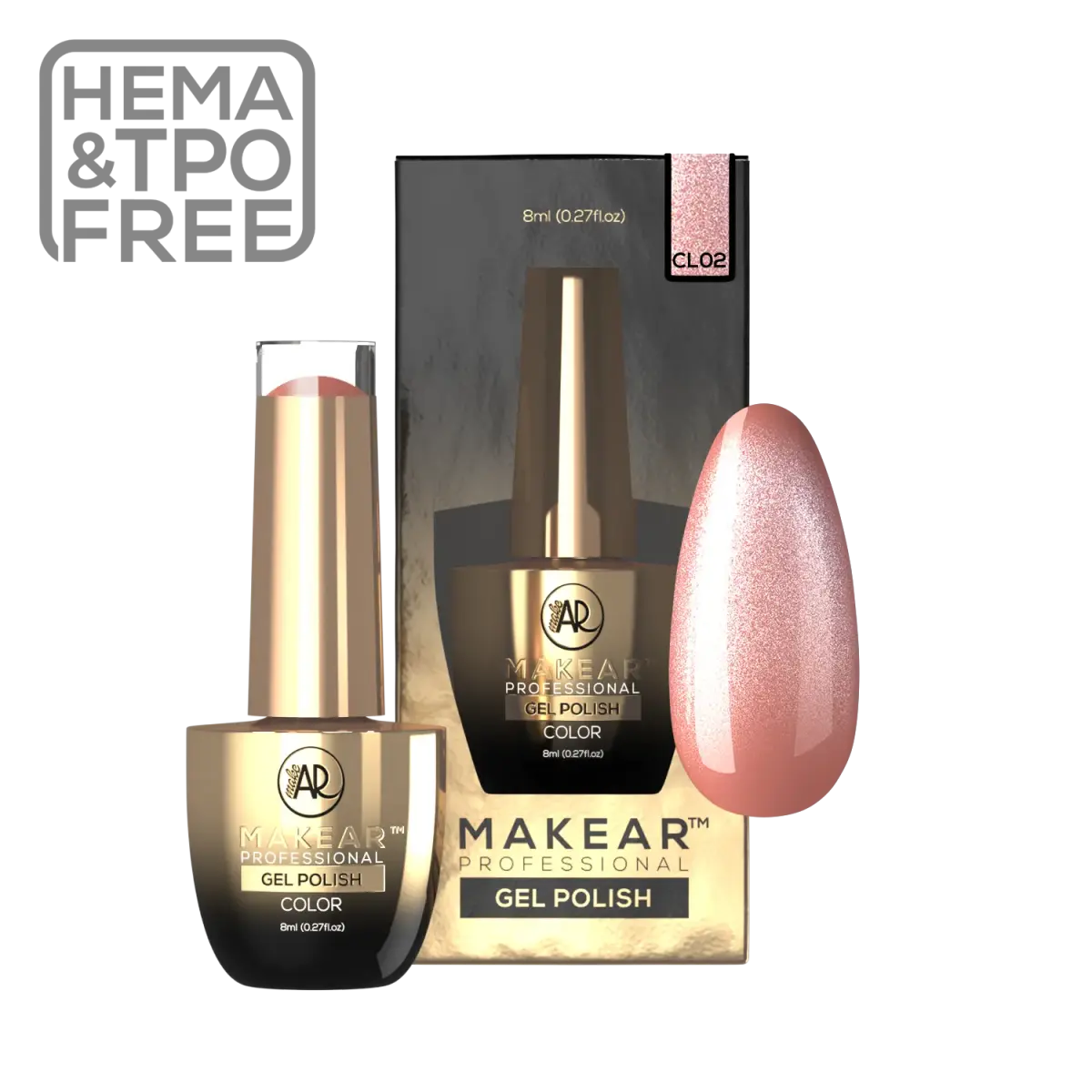 CL02 Tokio Lights - Lakier Hybrydowy Makear