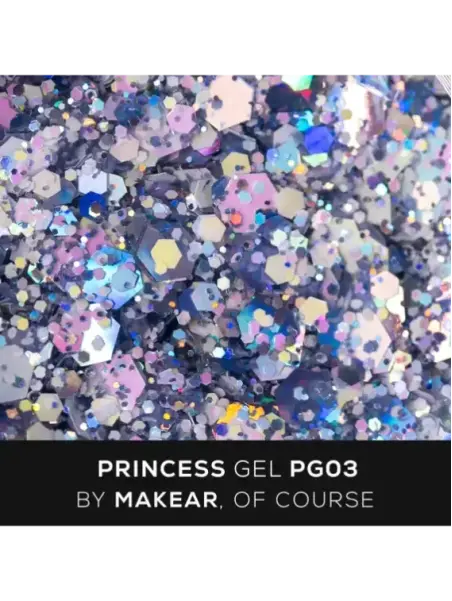 PG03 Princess Gel - Blue 5ml