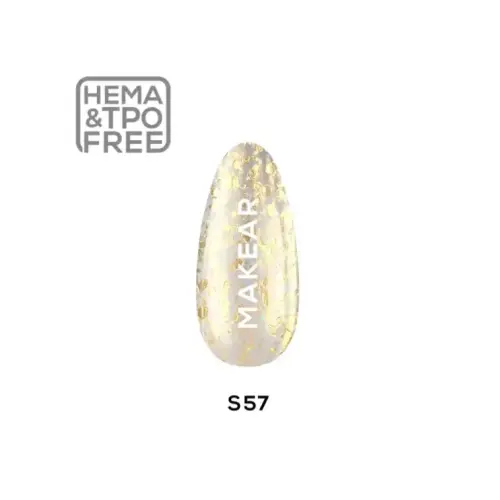 S57 Gold Star - Lakier hybrydowy Makear