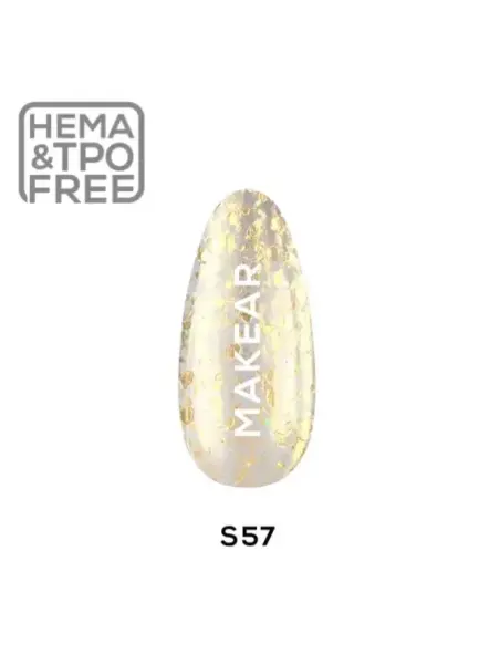 S57 Gold Star - Lakier hybrydowy Makear