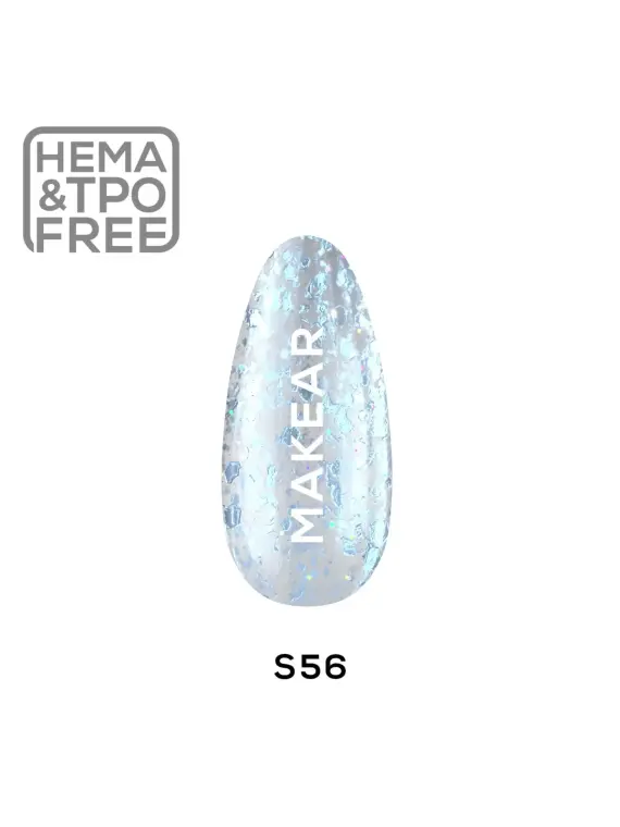 S56 Blue Moon - Lakier hybrydowy Makear