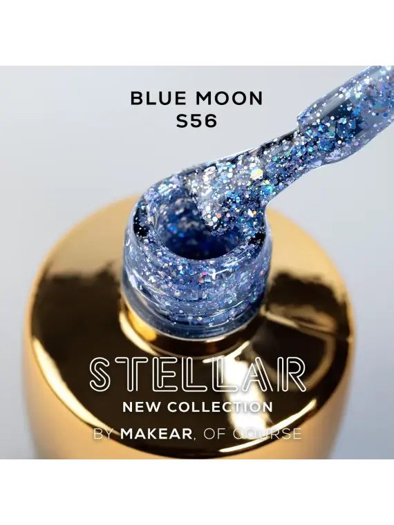 S56 Blue Moon - Lakier hybrydowy Makear