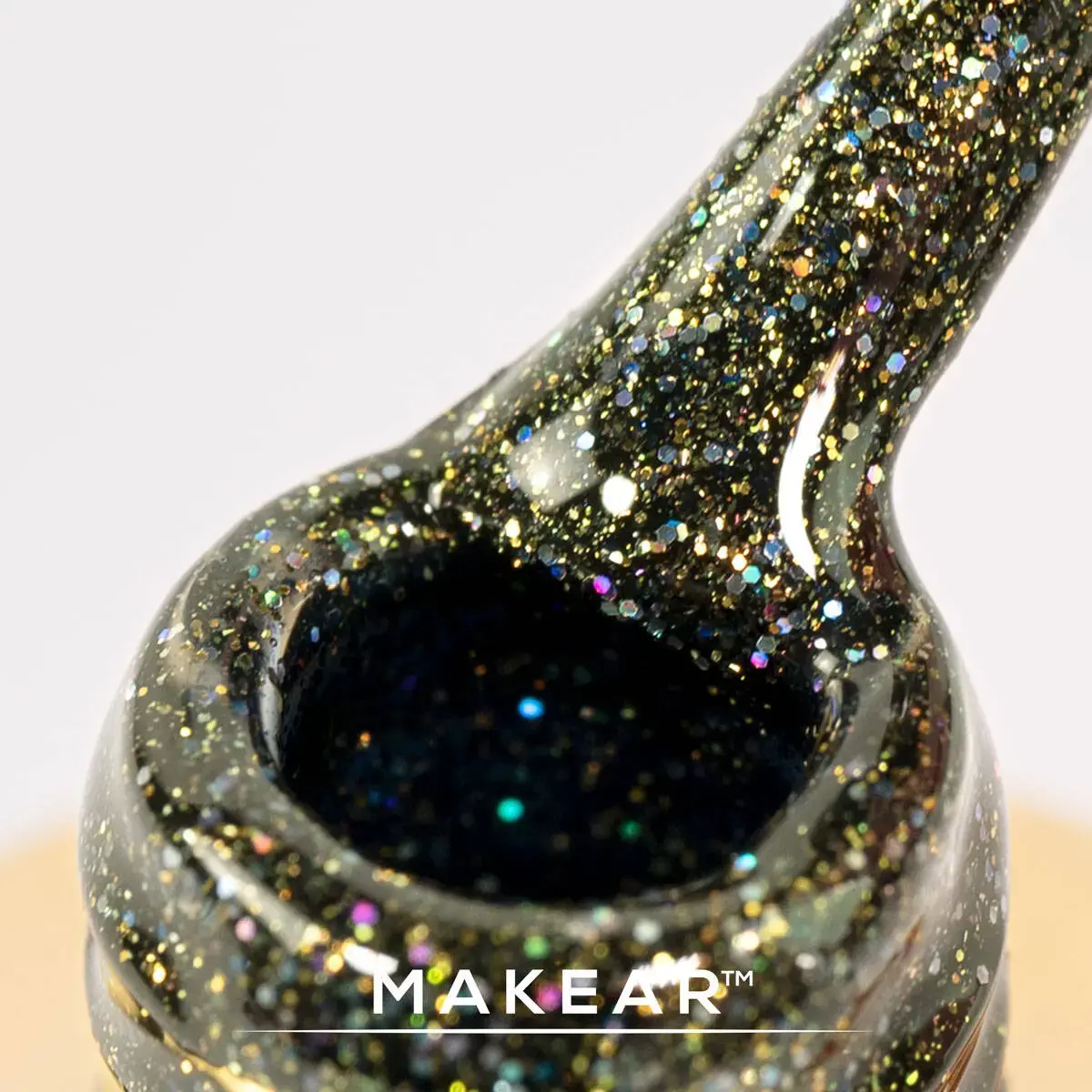 S15 Glitterin Lakier hybrydowy Makear