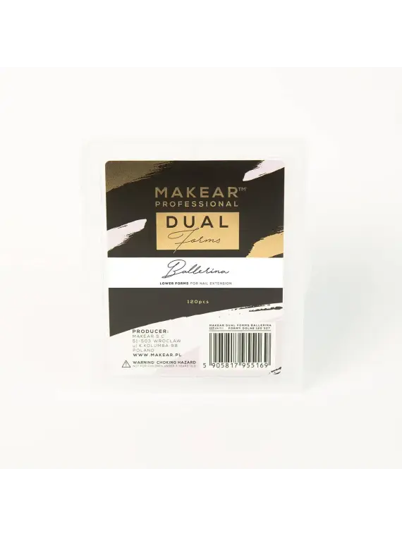 MAKEAR Dual Forms Ballerina - formy dolne 120 szt.
