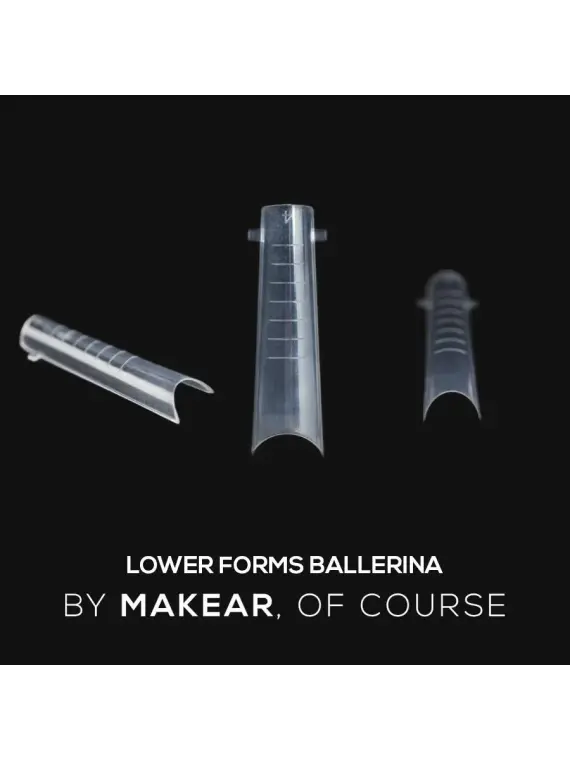 MAKEAR Dual Forms Ballerina - formy dolne 120 szt.