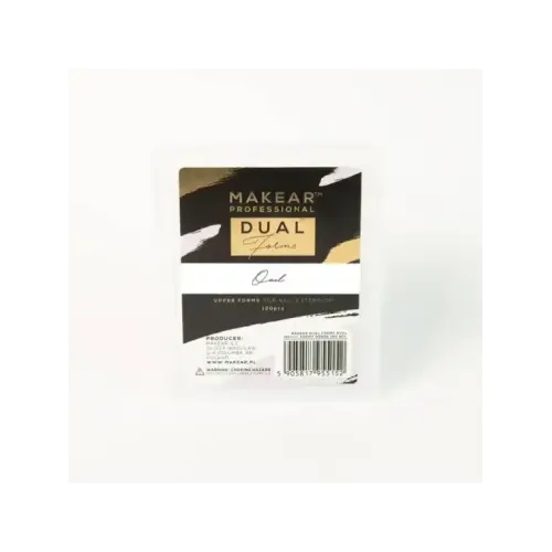 MAKEAR Dual Forms Oval - formy górne 120 szt.