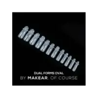 MAKEAR Dual Forms Oval - formy górne 120 szt.