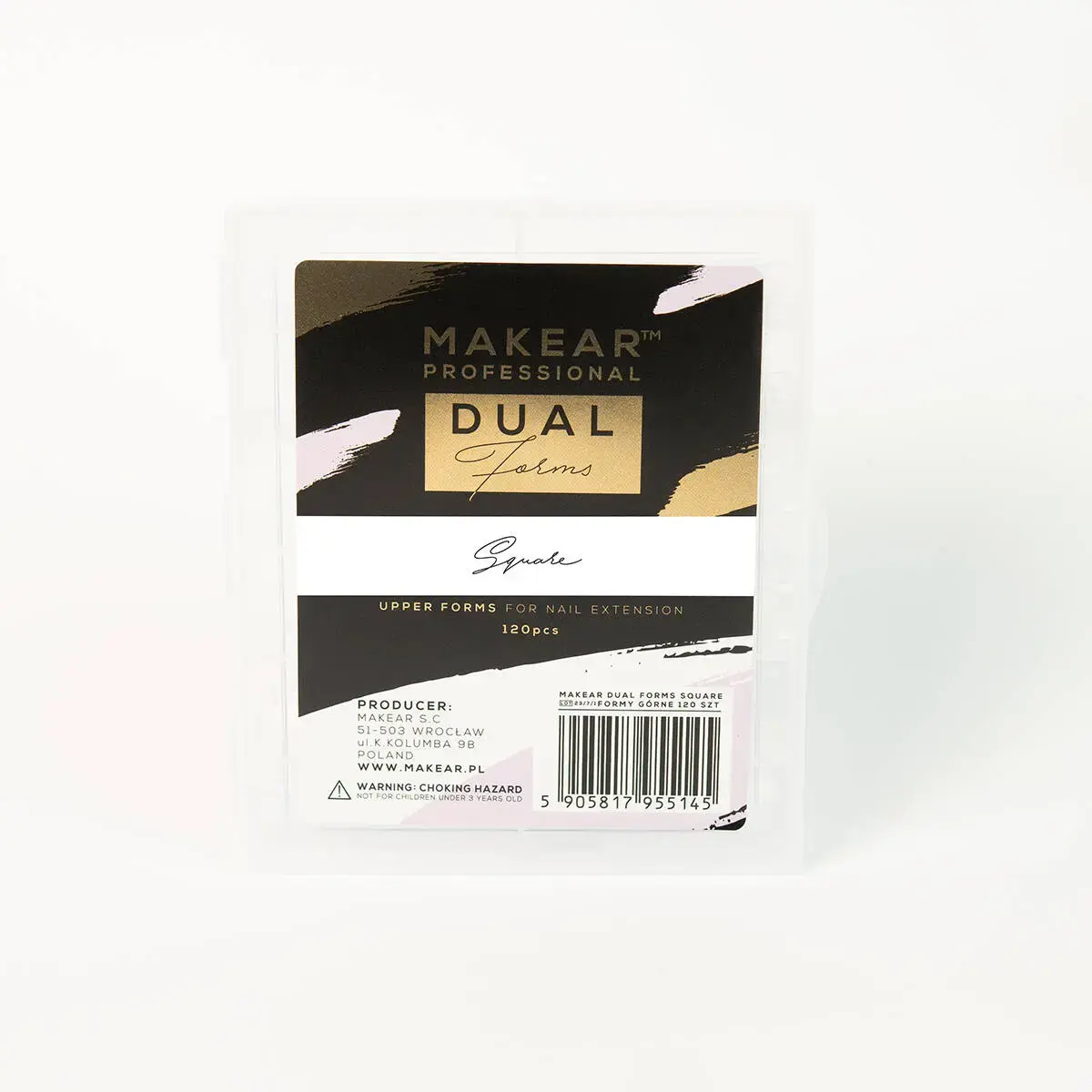 MAKEAR Dual Forms Kwadrat - formy górne 120 szt.