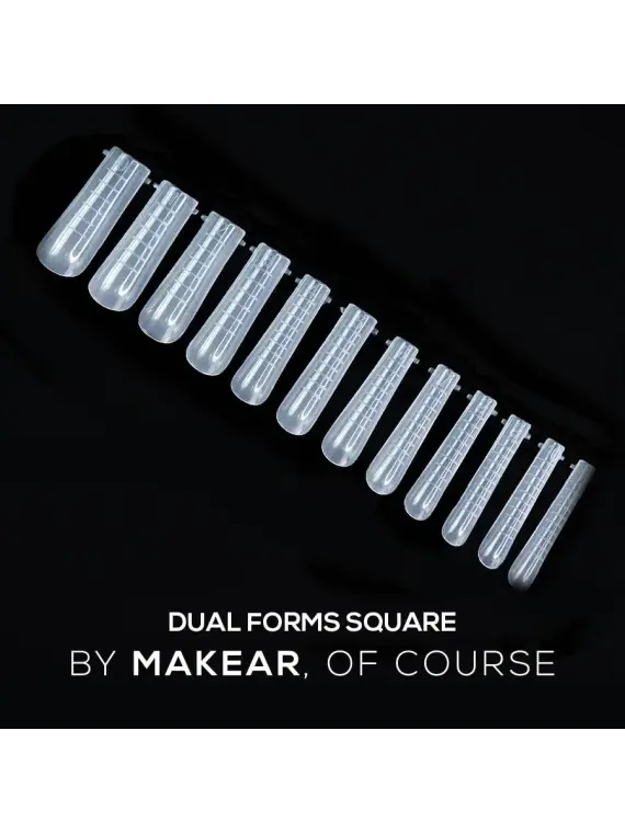 MAKEAR Dual Forms Kwadrat - formy górne 120 szt.