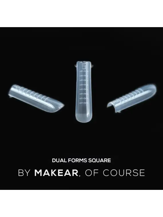 MAKEAR Dual Forms Kwadrat - formy górne 120 szt.