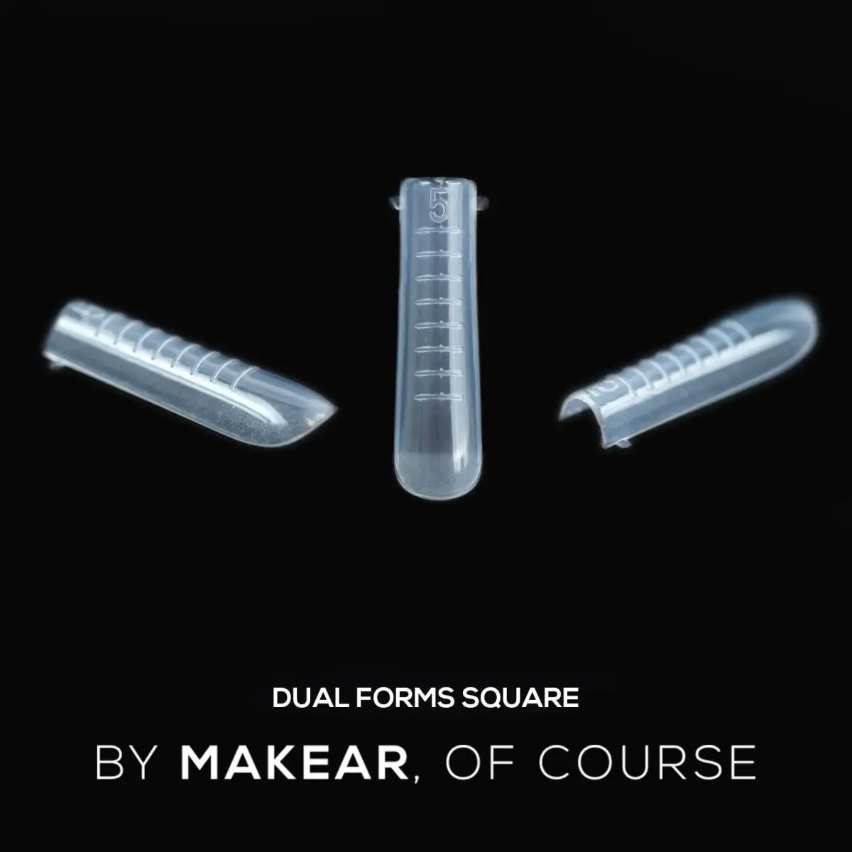 MAKEAR Dual Forms Kwadrat - formy górne 120 szt.