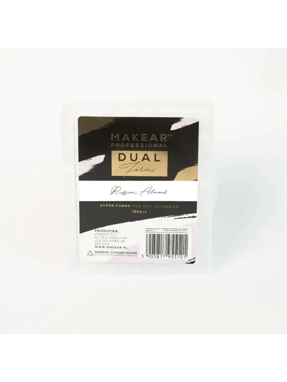 MAKEAR Dual Forms Russian Almond - formy górne 120 szt.