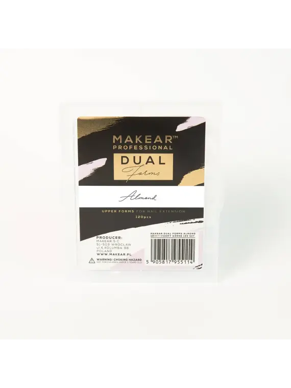 MAKEAR Dual Forms Almond - formy górne 120 szt.