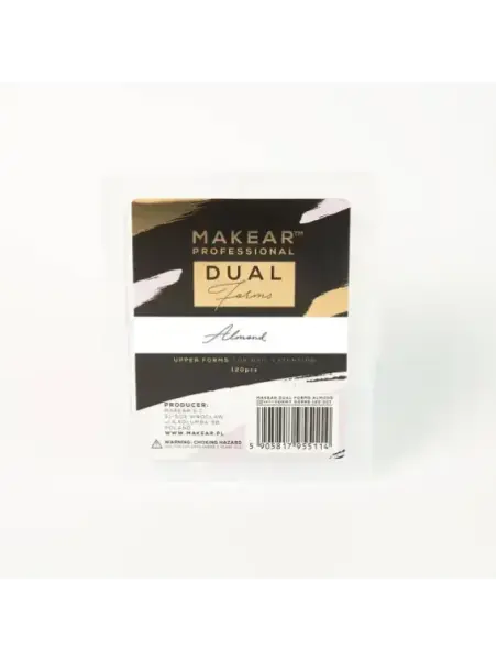 MAKEAR Dual Forms Almond - formy górne 120 szt.